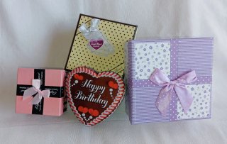 Lote 4 Cajas Regalo Decorativas