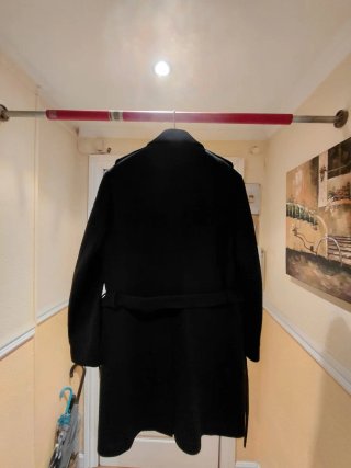 Abrigo Zara Hombre Talla XL Negro