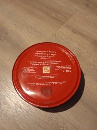 Caja Metálica Nestlé Caja Roja 1994