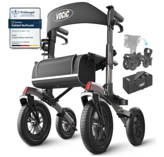 Andador con Asiento y Ruedas
