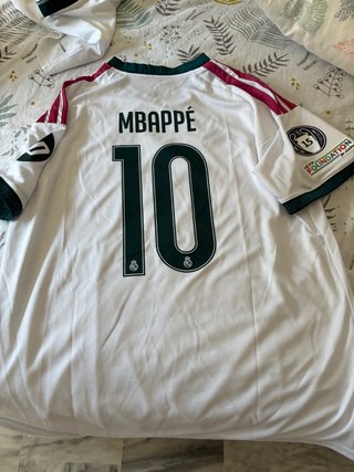 Camiseta Real Madrid Mbappé 10  de la Champions