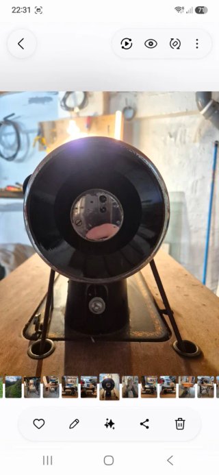 Máquina de coser antigua Alfa SINGER