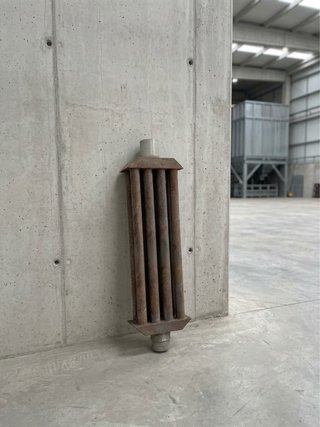 Radiador de metal para estufa pellets y orujo tv