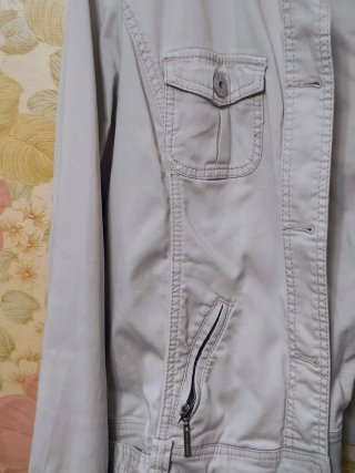 Cazadora Beige Estilo Casual