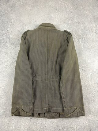Diesel Utility Field Jacket Herringbone Verde L