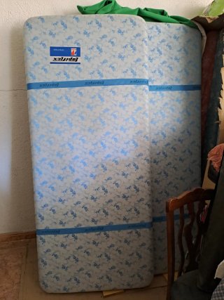 2 Cabeceros de Madera Maciza 80cm Estilo provenzal