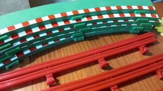 Scalextric:pack.10arcenes Standard+10barandill1.32