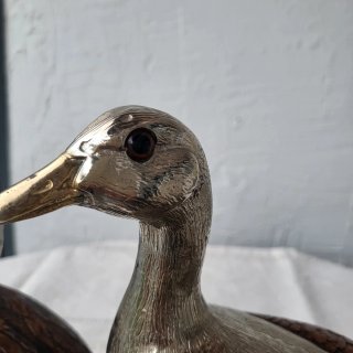 Pareja de Patos firma Elli Malevolti Años 70