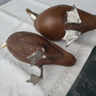 Pareja de Patos firma Elli Malevolti Años 70