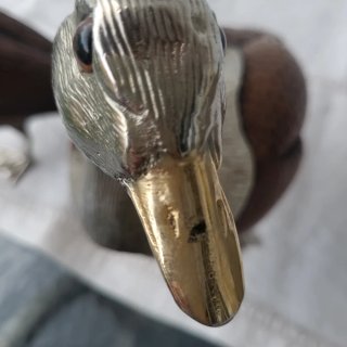 Pareja de Patos firma Elli Malevolti Años 70