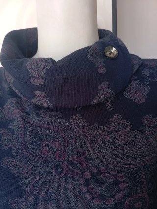 Jersey fino azul marino