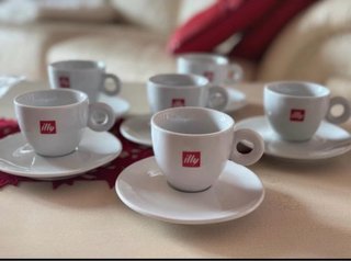 Set 6 Tazze Caffè Illy Collezione