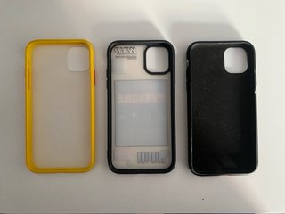 Lote de 3 fundas iPhone 11 y 1 funda AirPods