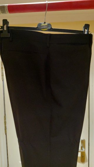 Pantalón vestir Zara Talla XL Negro