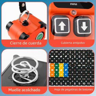 Mando Inalámbrico Grua 110-460V 8 Canales doble