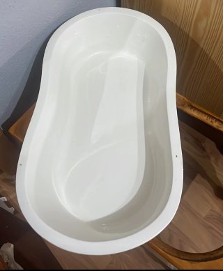 Videt o Bañera para bebé blanca vintage