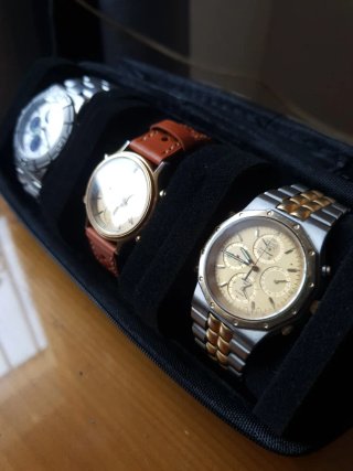 Colección 3 Relojes Seiko Cronógrafos