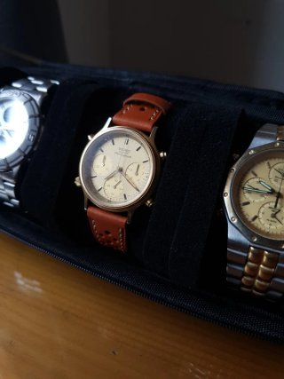Colección 3 Relojes Seiko Cronógrafos