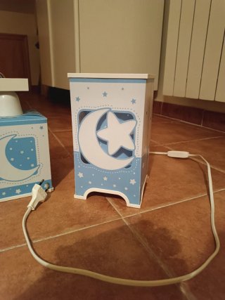 Set Lámpara Techo y Sobremesa Infantil