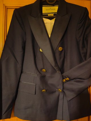 Chaqueta Malene Birger azul marino