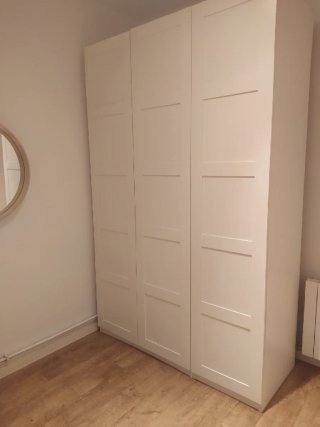 Pack Dormitorio Ikea: 2 Armarios, Cama, Cómoda