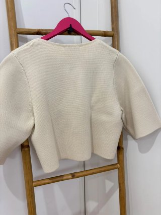 Cárdigan Zara botones forrados talla única