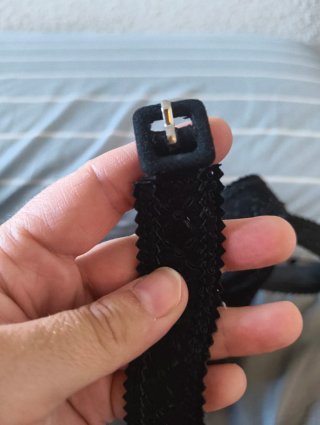 Sandalias de tacón negras