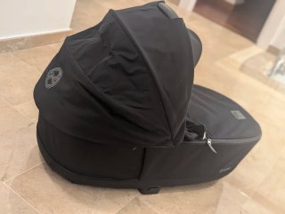 Cochecito Cybex Priam Negro y Rose Gold