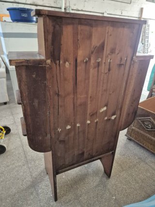 Escritorio madera macizo antiguo
