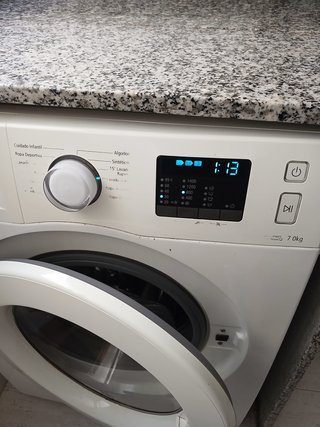 Lavadora Samsung 7 kg con temporizador