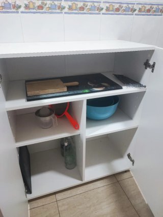 Mueble armario auxiliar Blanco Leroy Merlin
