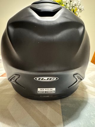 Casco HJC F100 Negro Mate - Talla M