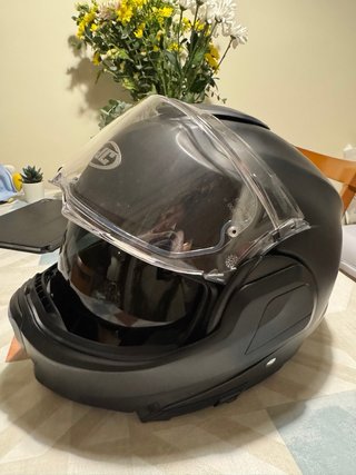 Casco HJC F100 Negro Mate - Talla M