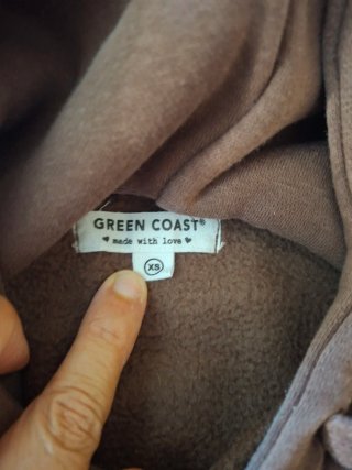 Sudadera Green Coast Marrón