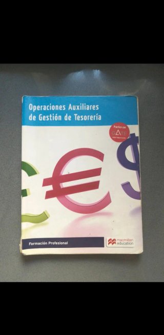 Operaciones auxiliares de gestión de tesorería,...