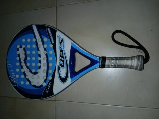 Pala de pádel Cups Plus 33 Fiber Glass