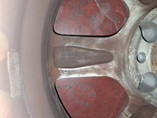 2 Llantas Mercedes C 225/50/R16 Originales