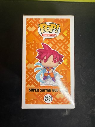 Funko Pop Super Saiyan God Goku 2491