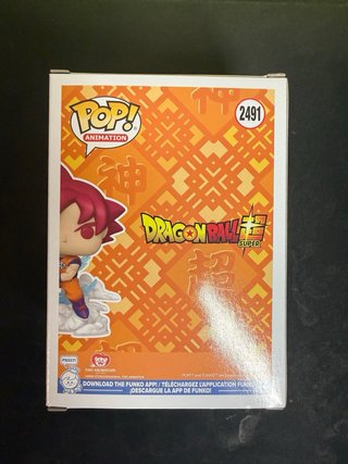 Funko Pop Super Saiyan God Goku 2491
