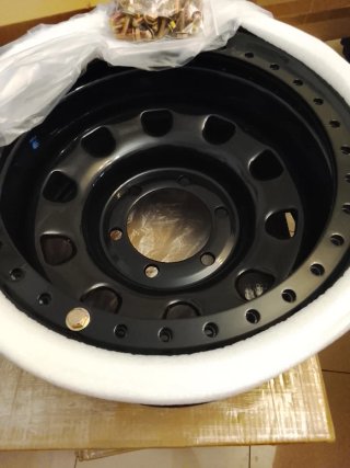 Llantas  Beadlock Real OFF-ROAD Negra 8x16 ET-35