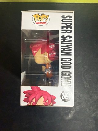 Funko Pop Super Saiyan God Goku Dragon Ball Super