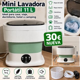 Mini Lavadora Portátil 11L - Nueva