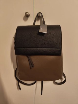 Mochila Parfois Negra y Marrón
