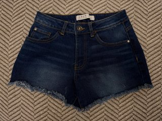Pantalones cortos vaqueros azul oscuro M