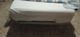 Cama individual articulada