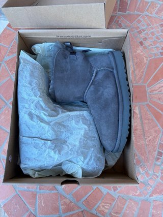 Stivaletti UGG Mini Bailey Bow II Grigio