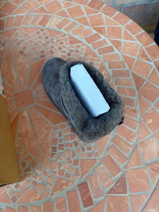 Stivaletti UGG Mini Bailey Bow II Grigio