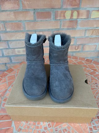 Stivaletti UGG Mini Bailey Bow II Grigio