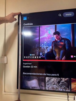 TV Samsung 55 pulgadas Smart TV/ Perfecta+ su caja
