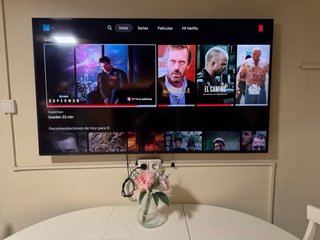 TV Samsung 55 pulgadas Smart TV/ Perfecta+ su caja